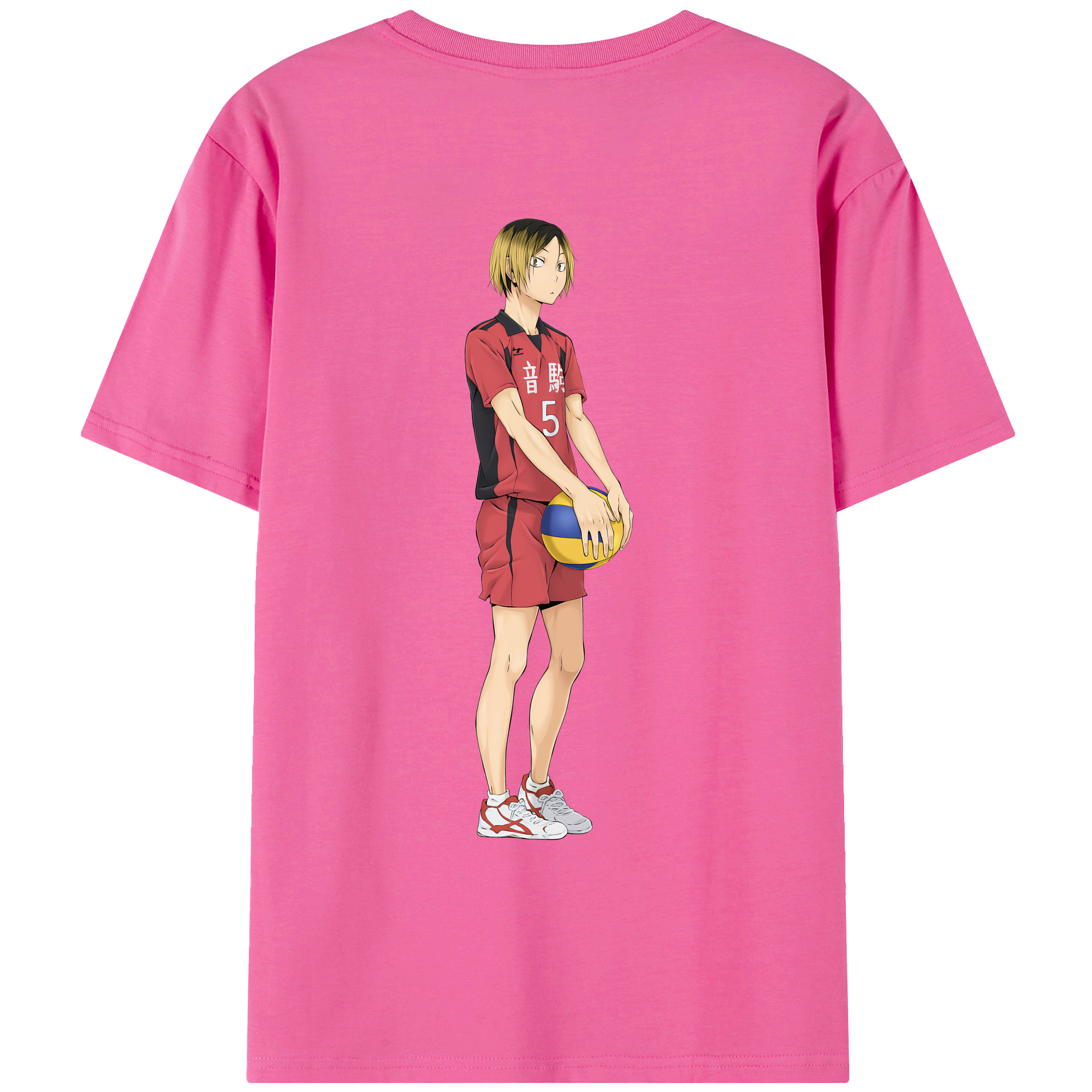 （画像用） ハイキュー!! Haikyu!! レディース半袖Tシャツ(バックプリント)